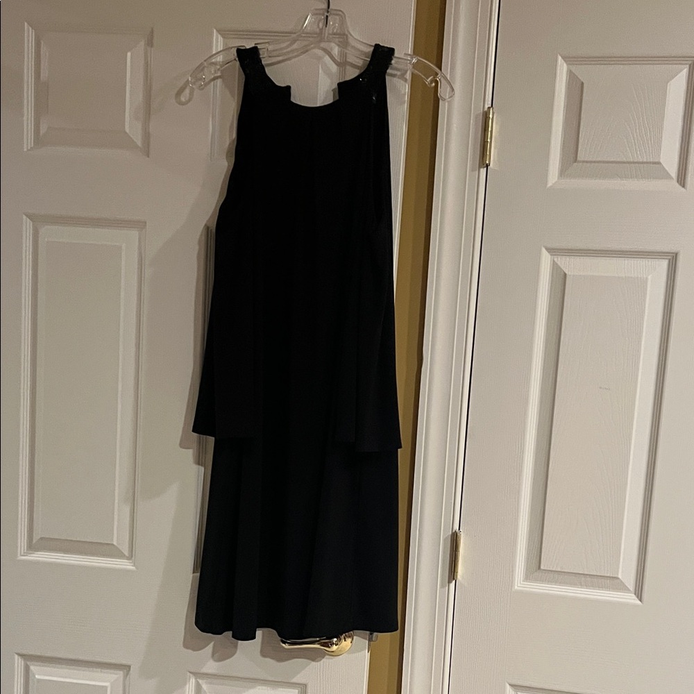 Lauren Ralph Lauren Black Asymmetrical Dress